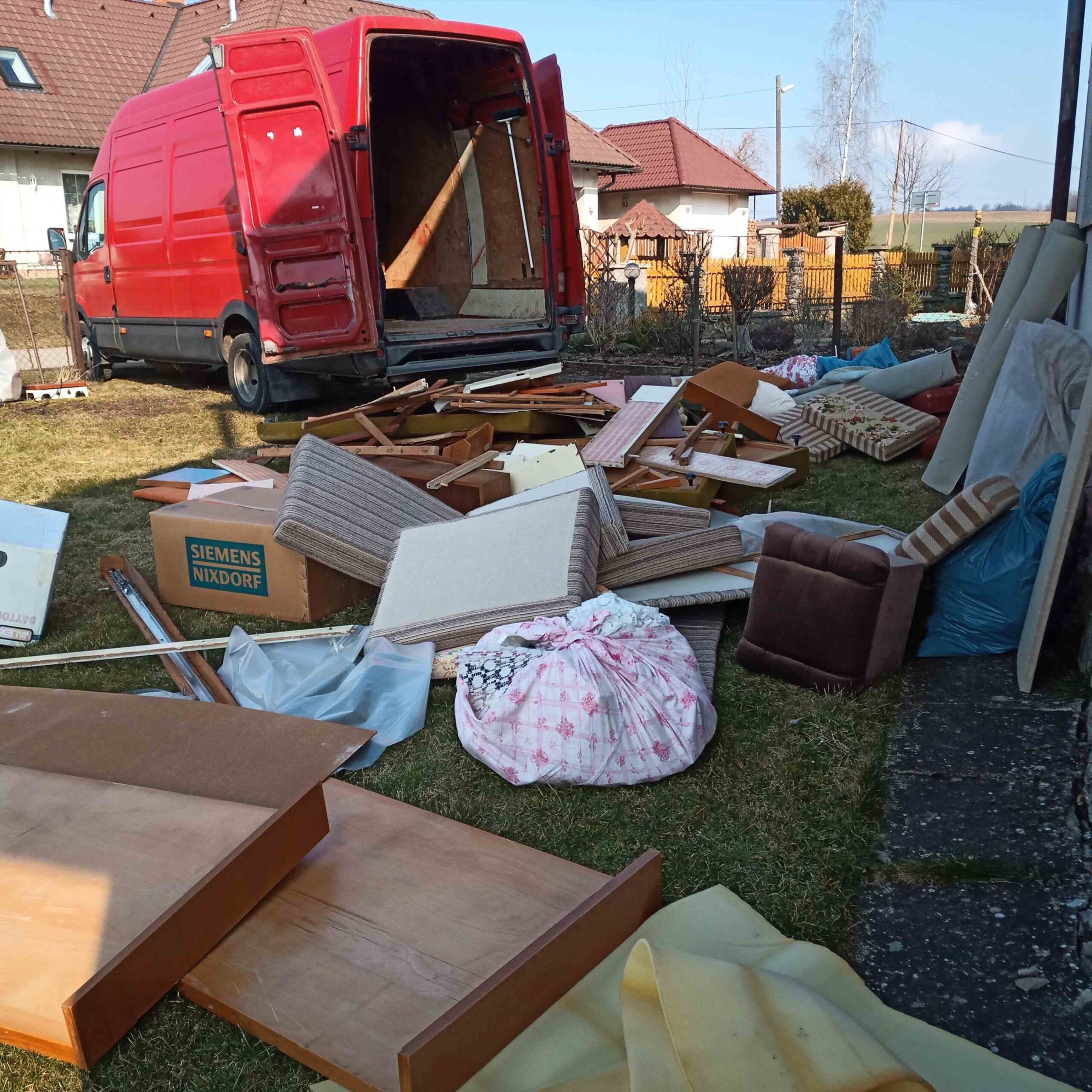 20m3 vyklízení vysočina